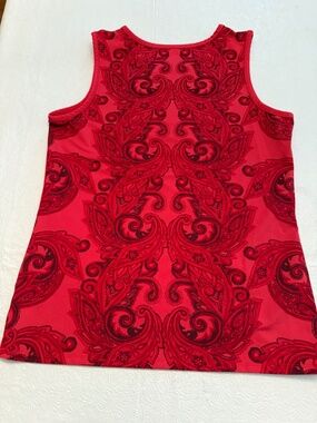 Athleta wms Red Athletic sleeveless Top size Med